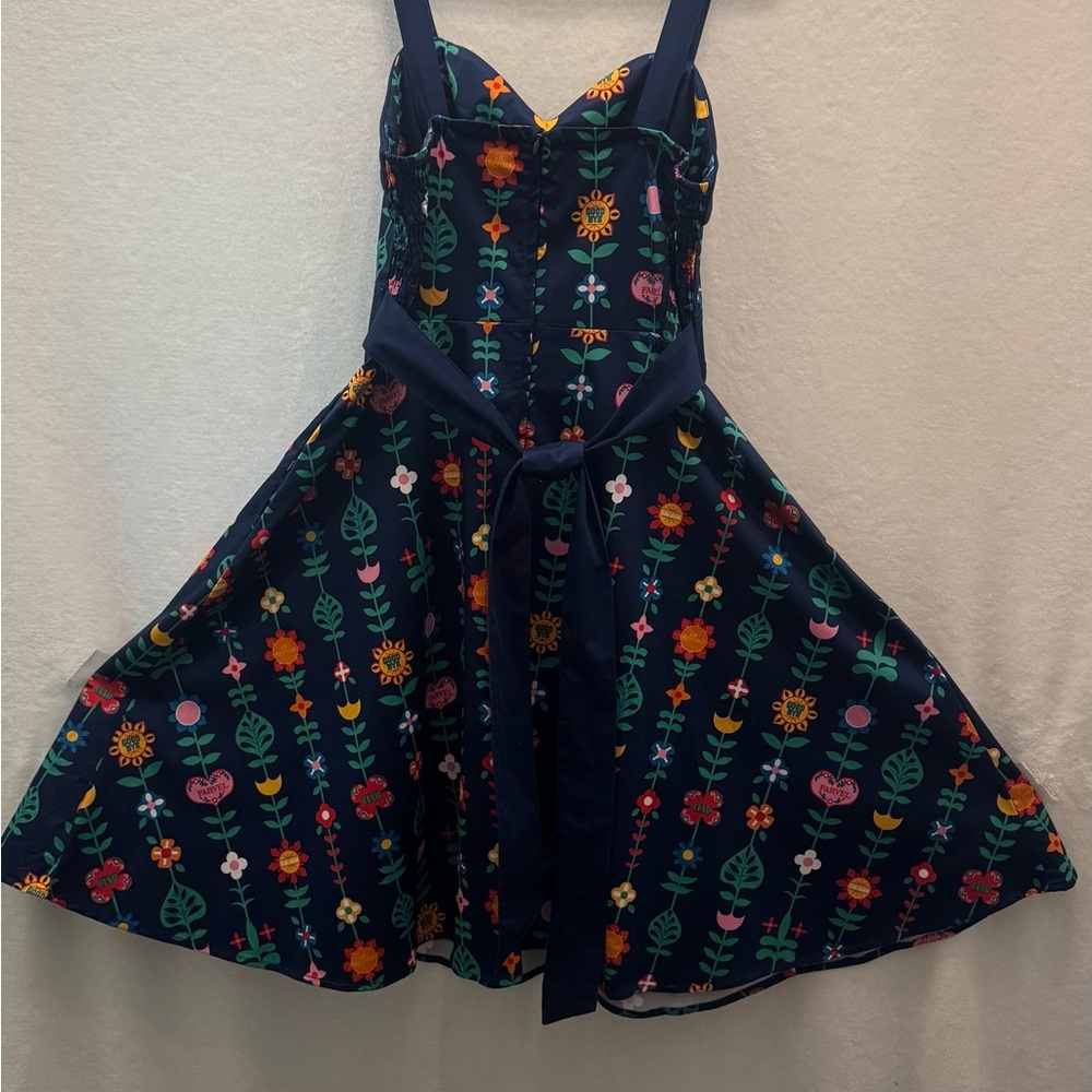 Disney Parks It’s A Small World Dress Retro Dapper Days Size L - Picture 8 of 11